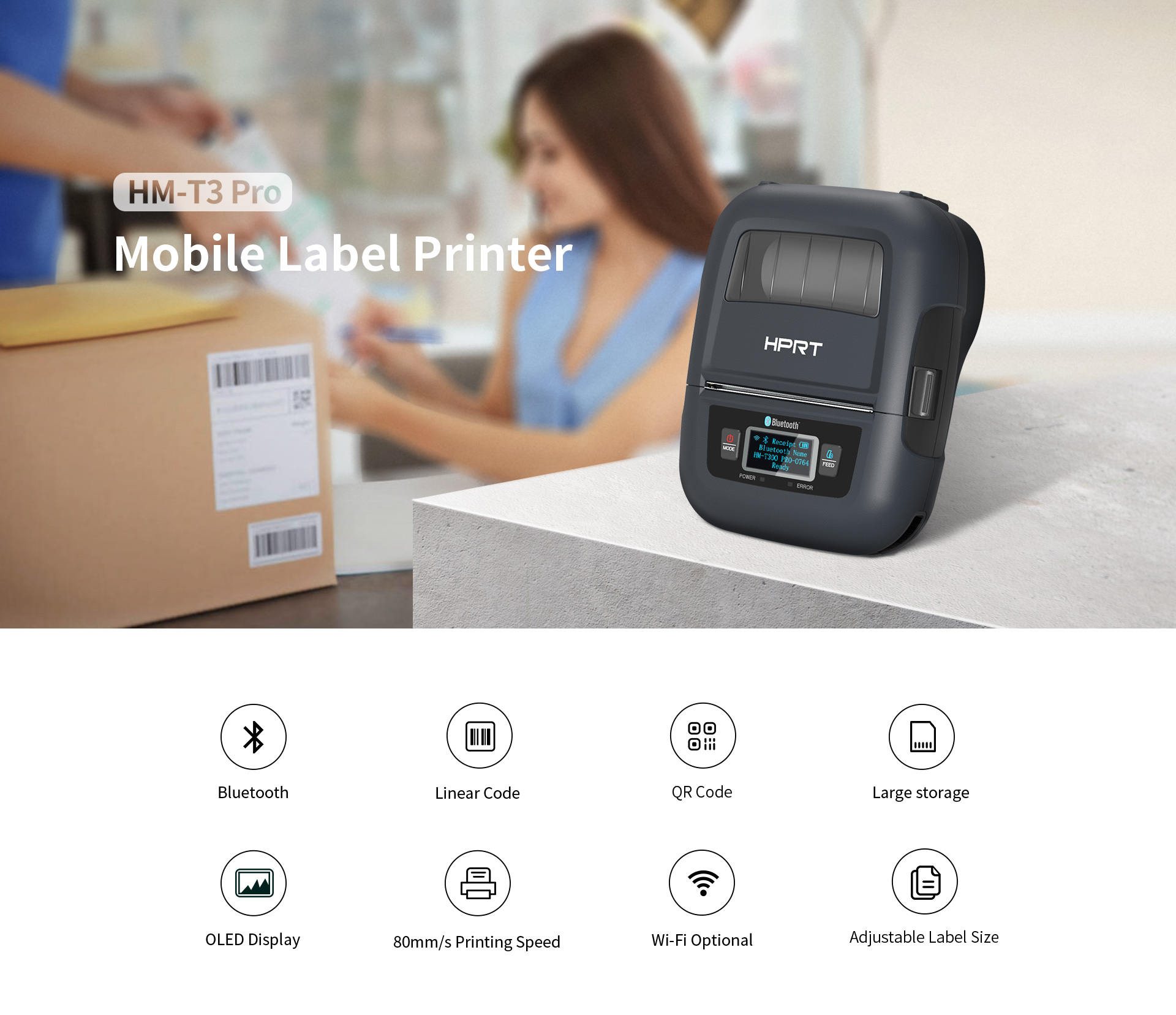 Mobile label printer